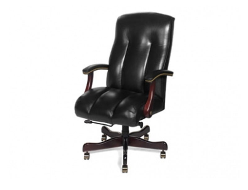 468 Mickelson Ergonomic Swivel Chair by McKinley Leather